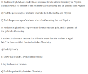 Probability Questions & Video Explanations - IB Math AA HL